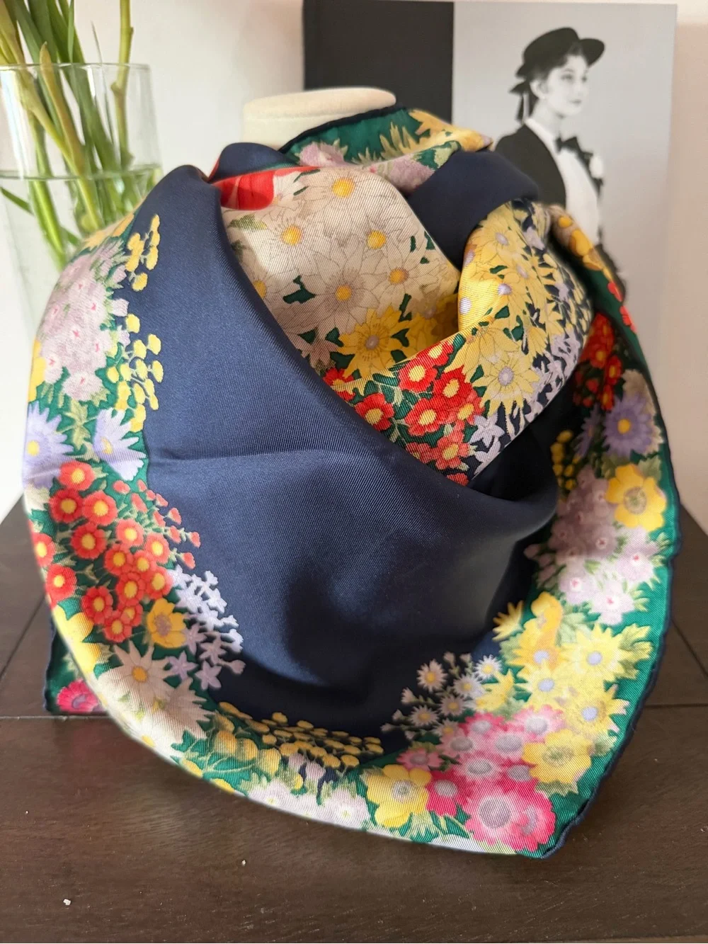 Gucci Silk Floral Scarf